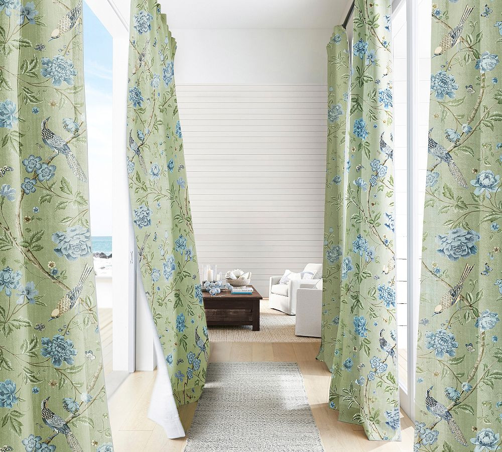 Kravet Meadowlark Curtain | Pottery Barn (US)