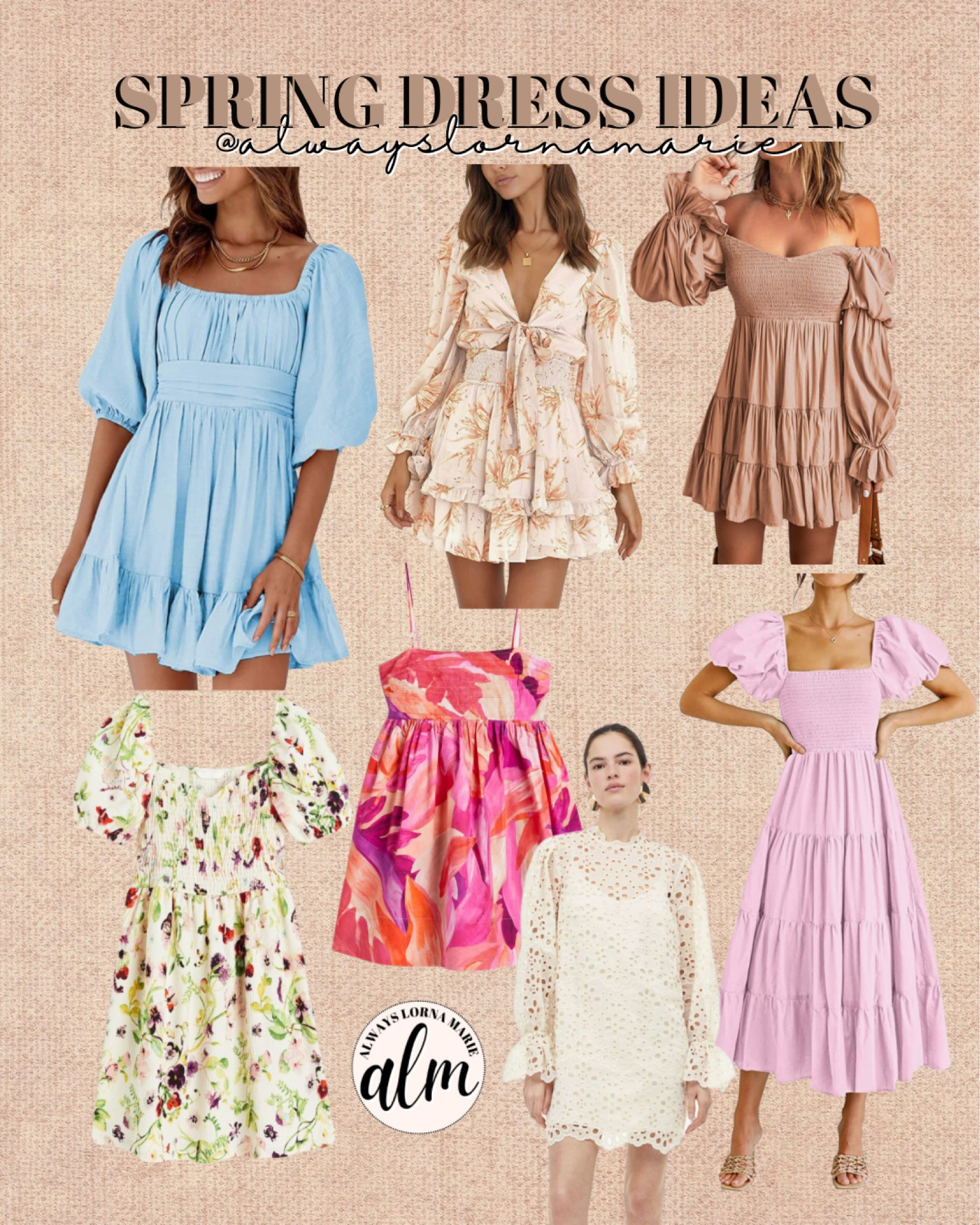 Here are some spring dress ideas for you guys! Found

#LTKFind #LTKunder100 #LTKFestival
