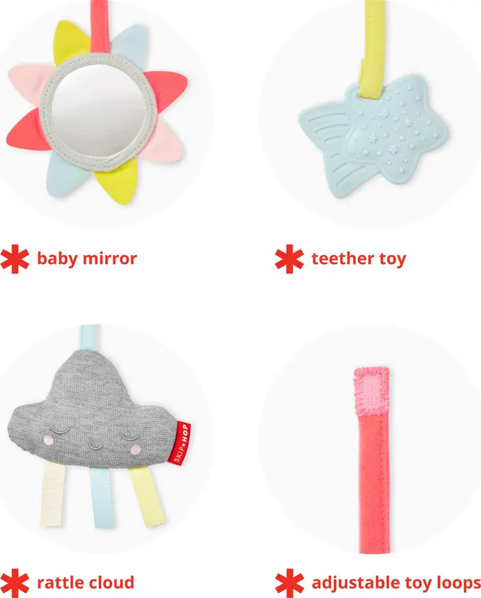 Silver Lining Cloud Wooden Activity Gym | Nordstrom