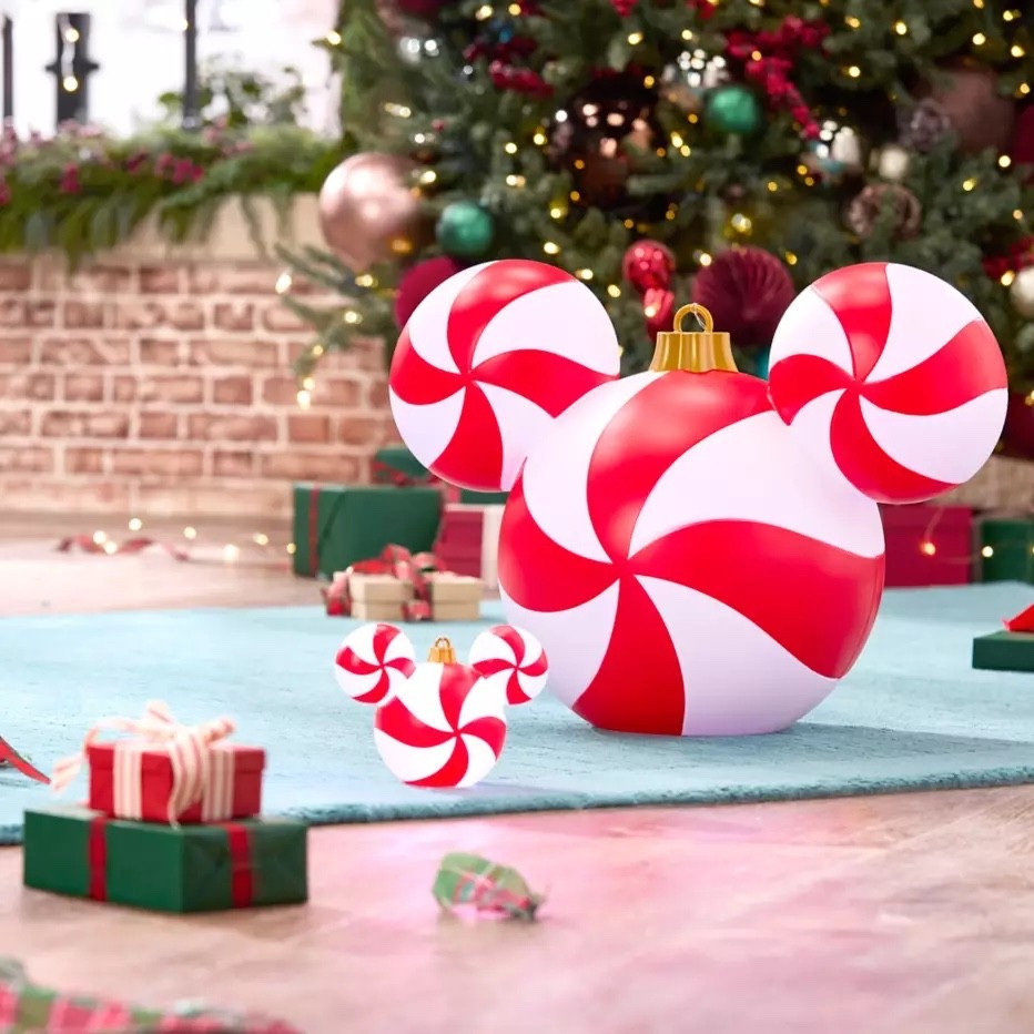 Disney Mickey Mouse Light up Peppermint Swirl ornaments large and small 

#LTKGiftGuide #LTKHoliday #LTKSeasonal