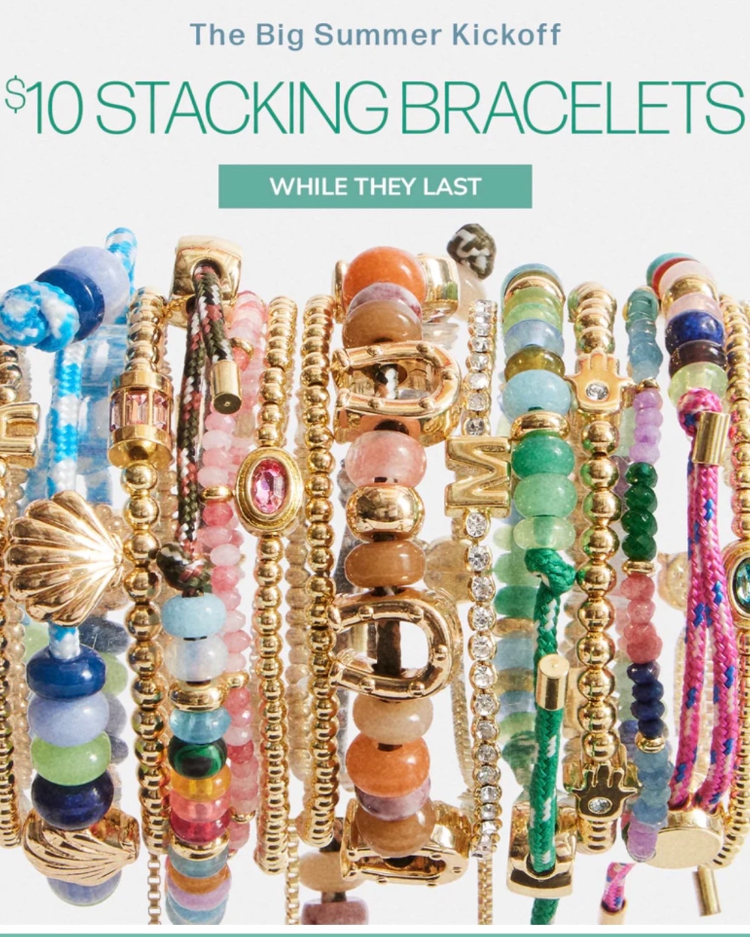 $10 Bracelet sale ends tonight and this is truly one of the best deals for building a stack. 

I stock up on these and keep on hand for go-to gifts throughout the year.

#LTKSeasonal