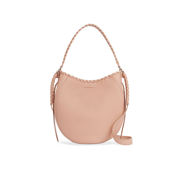 AllSaints Nude Pink Courtney Hobo Bag pink | Rent the Runway