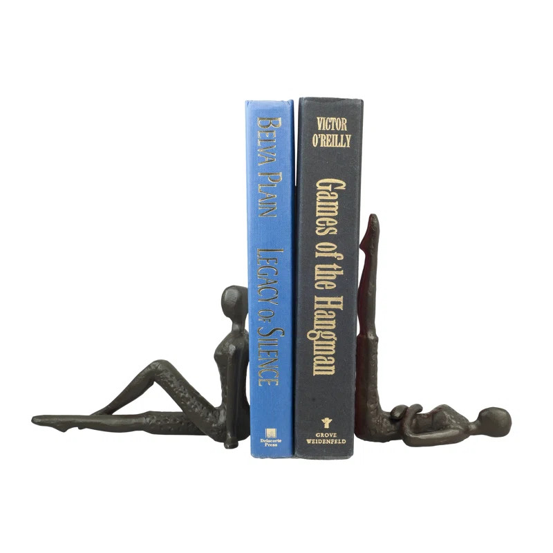 Sandee Non-skid Bookends (Set of 2) | Wayfair North America