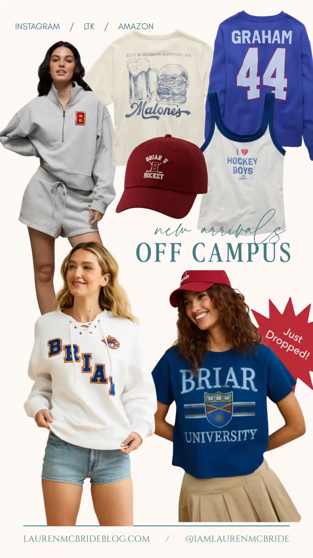 Watching Off Campus? Want to feel like you’re in it? @ae just launched a limited edition exclusive Briar U collection 🏒

#LTKootd #LTKSaleAlert #LTKSeasonal