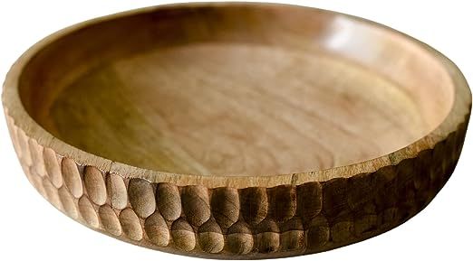 Louise Layne Rustic Wooden Bowl For Decor - Handcrafted Timeless Modern Decor - Elevate Your Spac... | Amazon (US)