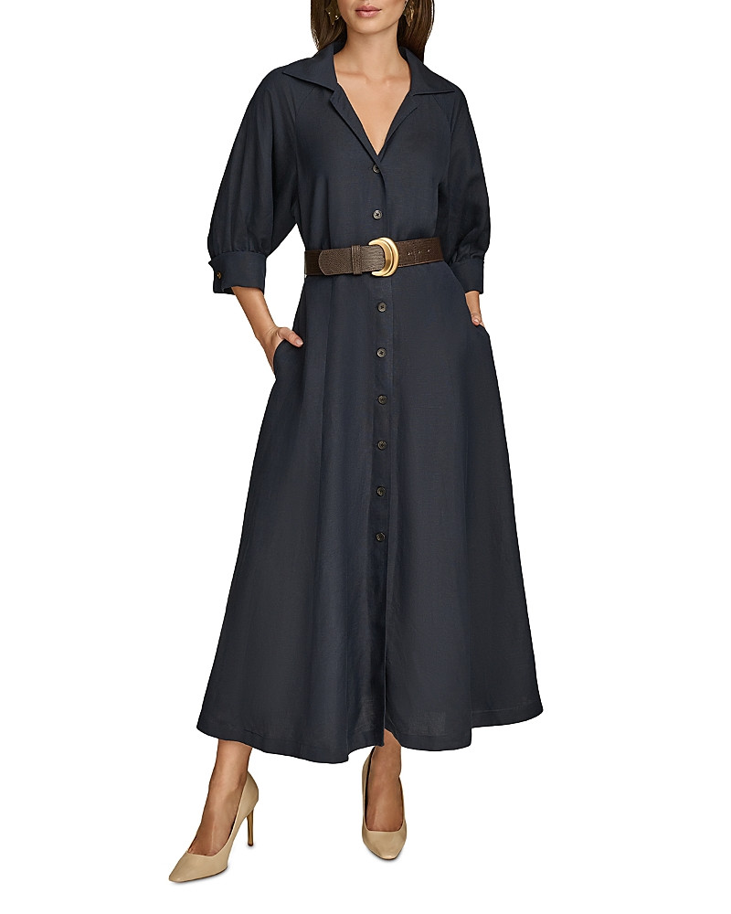 Donna Karan Belted Midi Shirt Dress | Bloomingdale's (US)