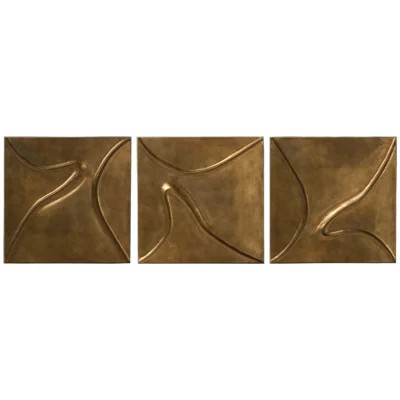 Ozias Wall Hanging-Smooth Golden | Perigold
