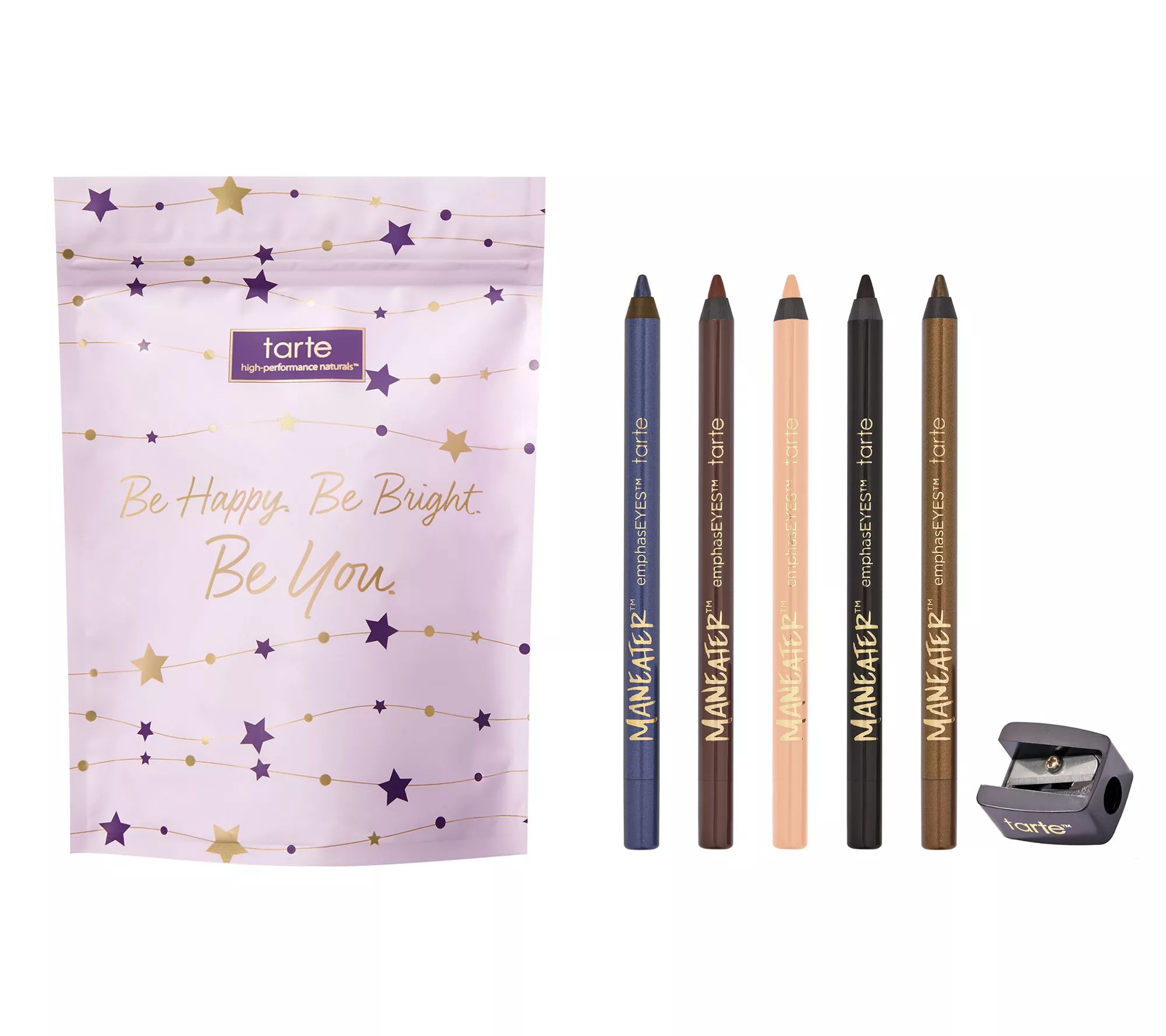 tarte Holiday Edition Maneater Eyeliner 5-pc Set - QVC.com | QVC