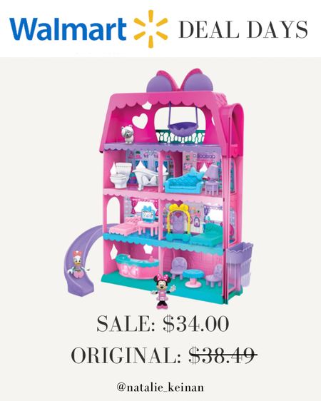 Walmart deal days!! Walmart sale! Early holiday shopping. Kids gift. Minnie Mouse doll house on sale! Sale alert!

#LTKHoliday #LTKsalealert #LTKkids