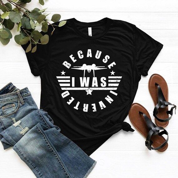 Because I Was Inverted Shirt Pilot and Co-pilot Shirt | Etsy | Etsy (US)