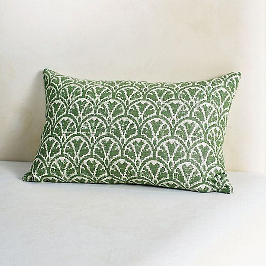 Olive Fan Outdoor Pillow | Terrain