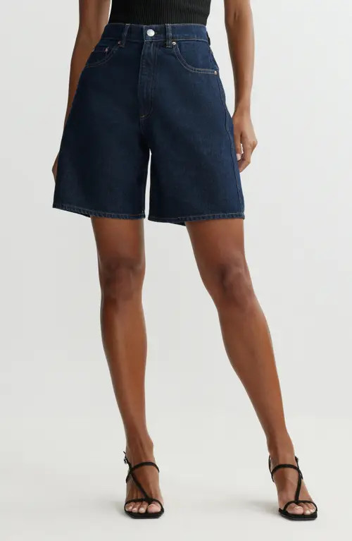 DL1961 Taylor High Waist Denim Shorts in Night Out at Nordstrom, Size 28 | Nordstrom