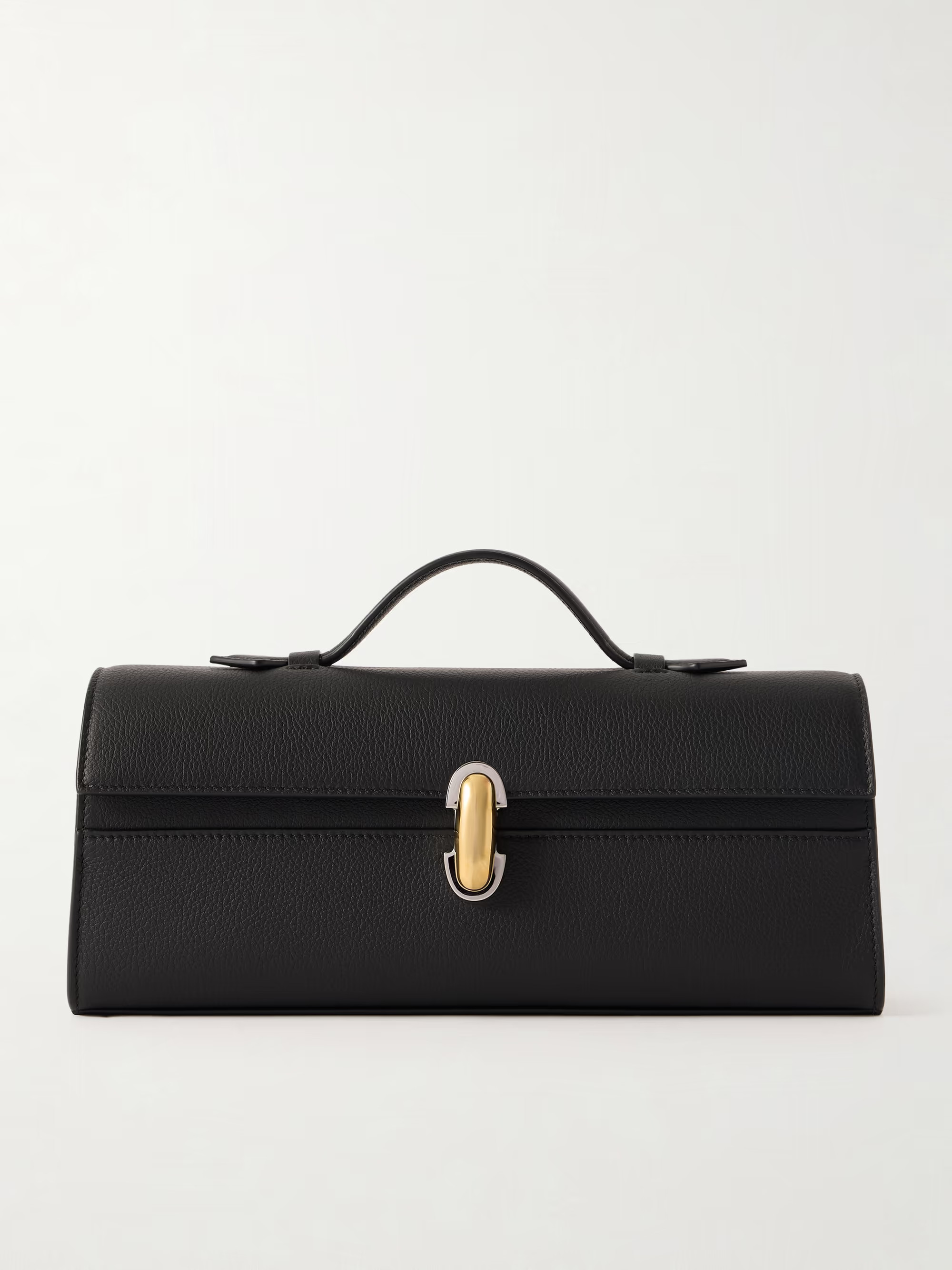 Slim Symmetry Pochette textured-leather tote | NET-A-PORTER (US)