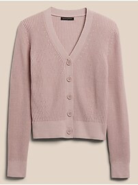 Chunky Cotton Cardigan | Banana Republic Factory