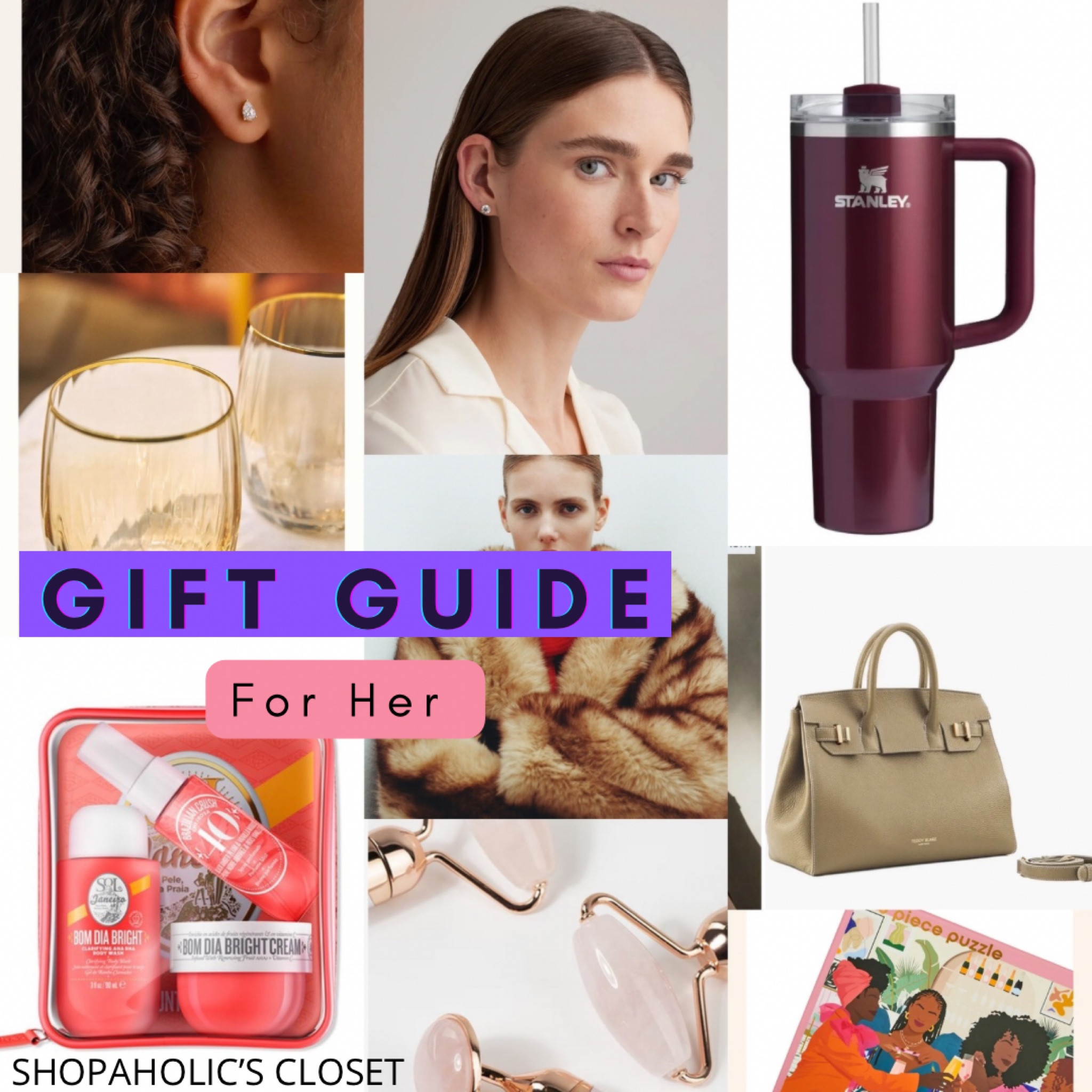 Gifts for Her

#shopdeescloset #shopaholicscloset #giftsforher 

 Sustainable Pampering Jewelry Designer