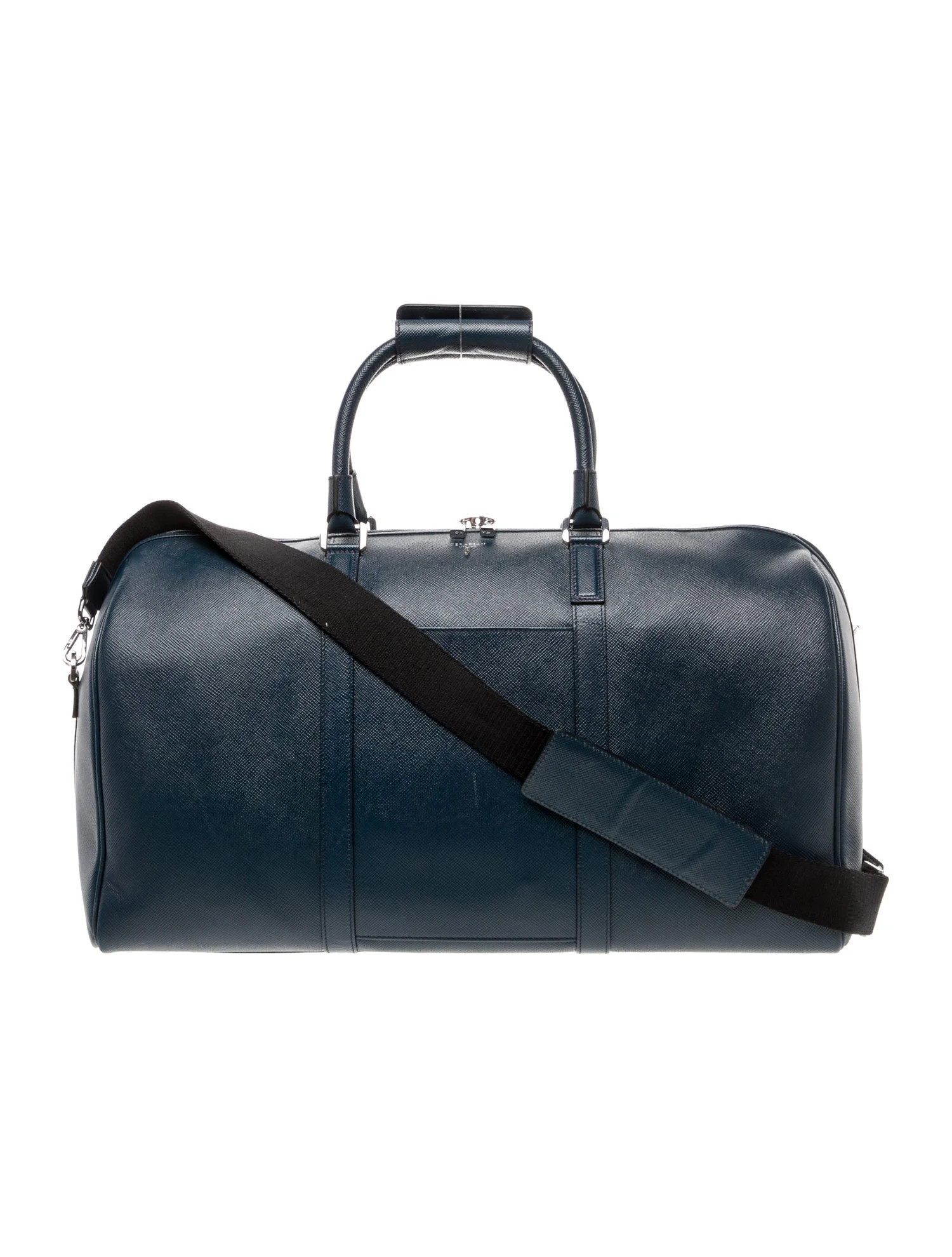 mens blue leather carry on | The RealReal