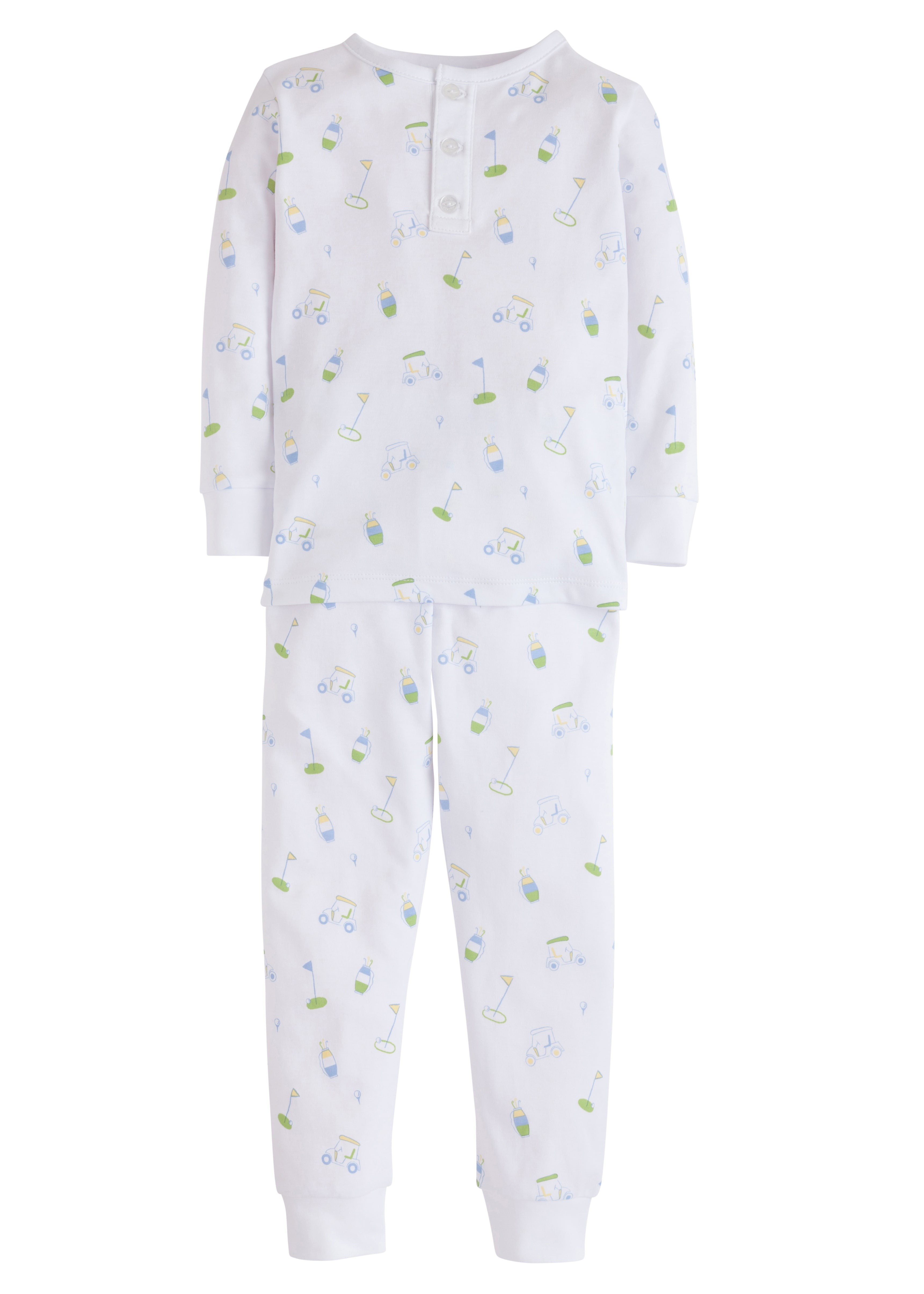 Little English Boy Printed Jammies - Golf | JoJo Mommy