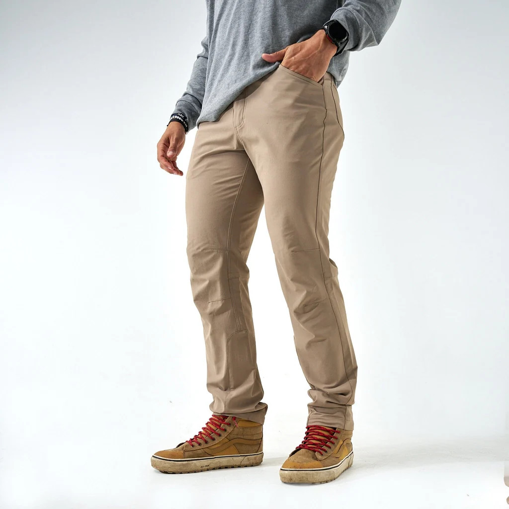 Challenger Pant - Cobblestone Khaki | BURLEBO