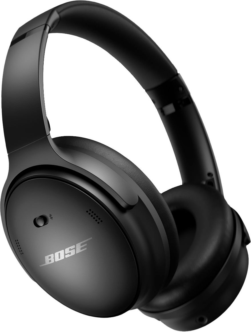 Bose QuietComfort 45 Wireless Noise Cancelling Over-the-Ear Headphones Triple Black 866724-0100 -... | Best Buy U.S.