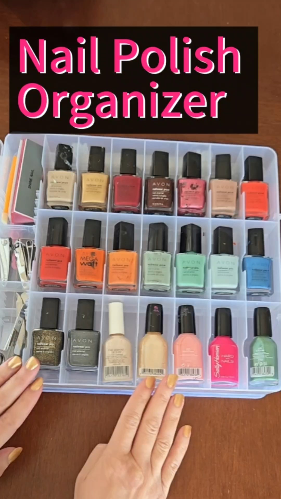 My nail polish collection finally has a home 💅✨ This organizer keeps everything neat, visible, and easy to grab. #NailOrganization #AmazonFinds #BeautyStorage #VanityGoals #HomeOrganization

#LTKHome #LTKFindsUnder50 #LTKBeauty