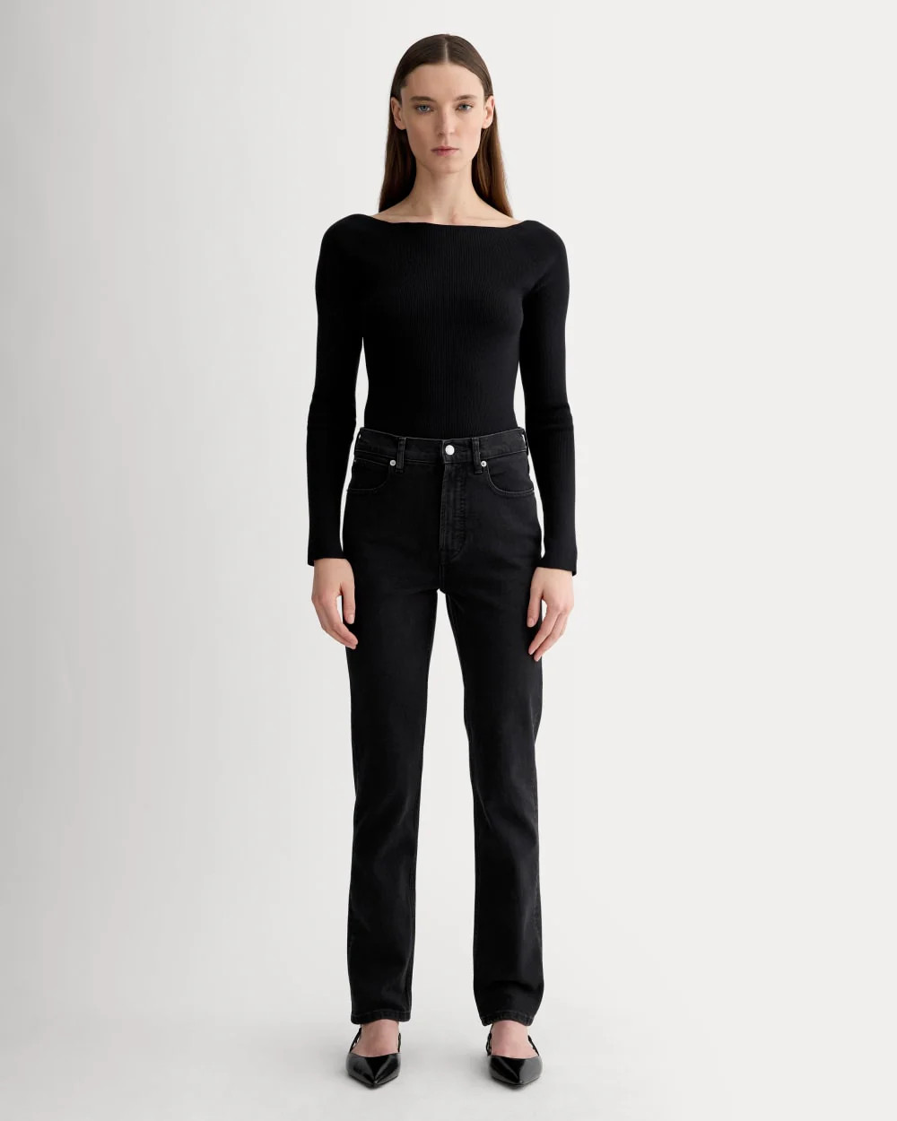 The Way-High® Slim Jean | Coal | 29" Inseam | Everlane