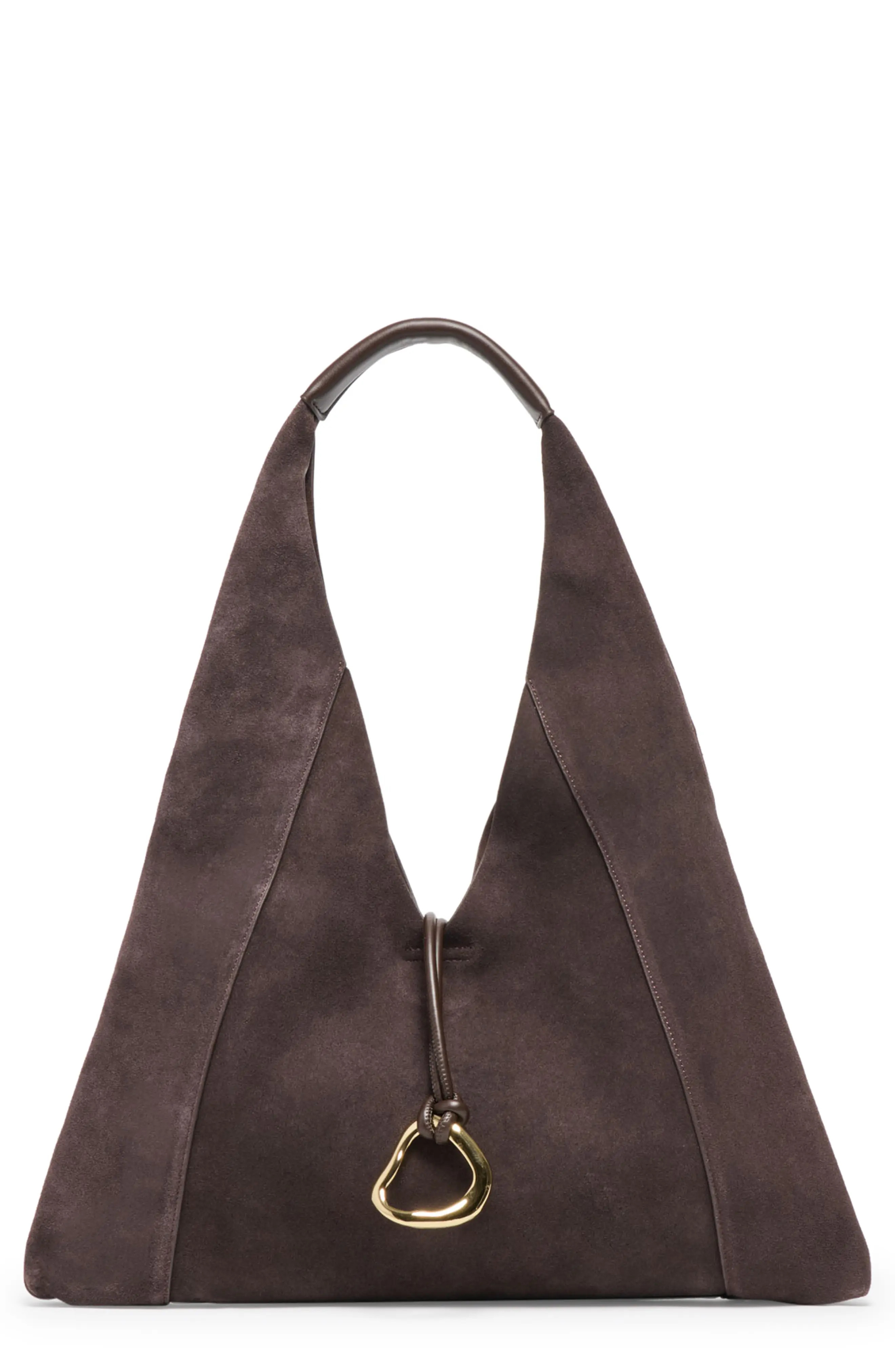 Dolce Vita Malin Suede Hobo Bag in Pecan at Nordstrom Rack | Nordstrom Rack