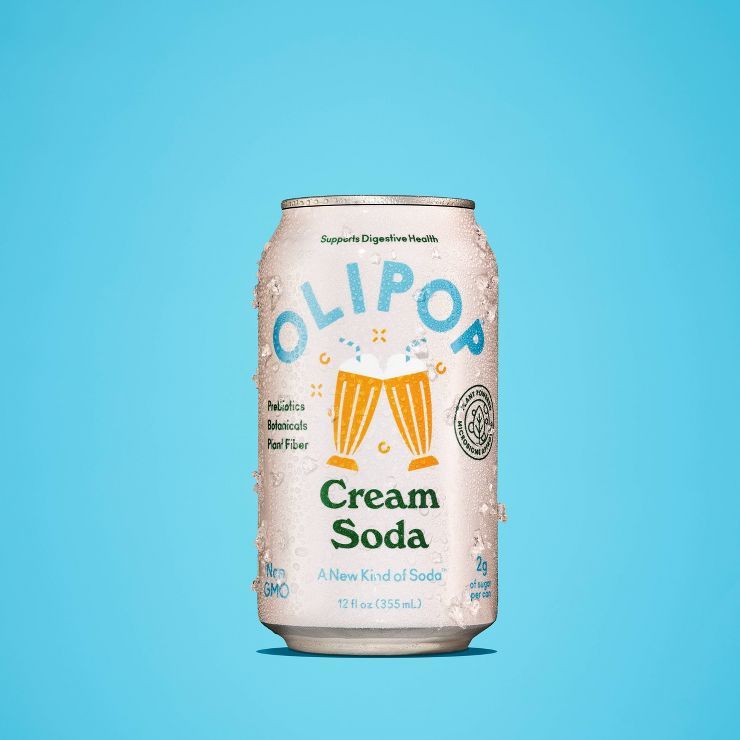 OLIPOP Cream Soda Sparkling Tonic - 12 fl oz | Target