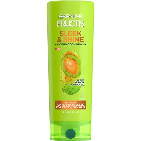 Garnier Fructis Sleek & Shine Conditioner 12 FL OZ | Walmart (US)