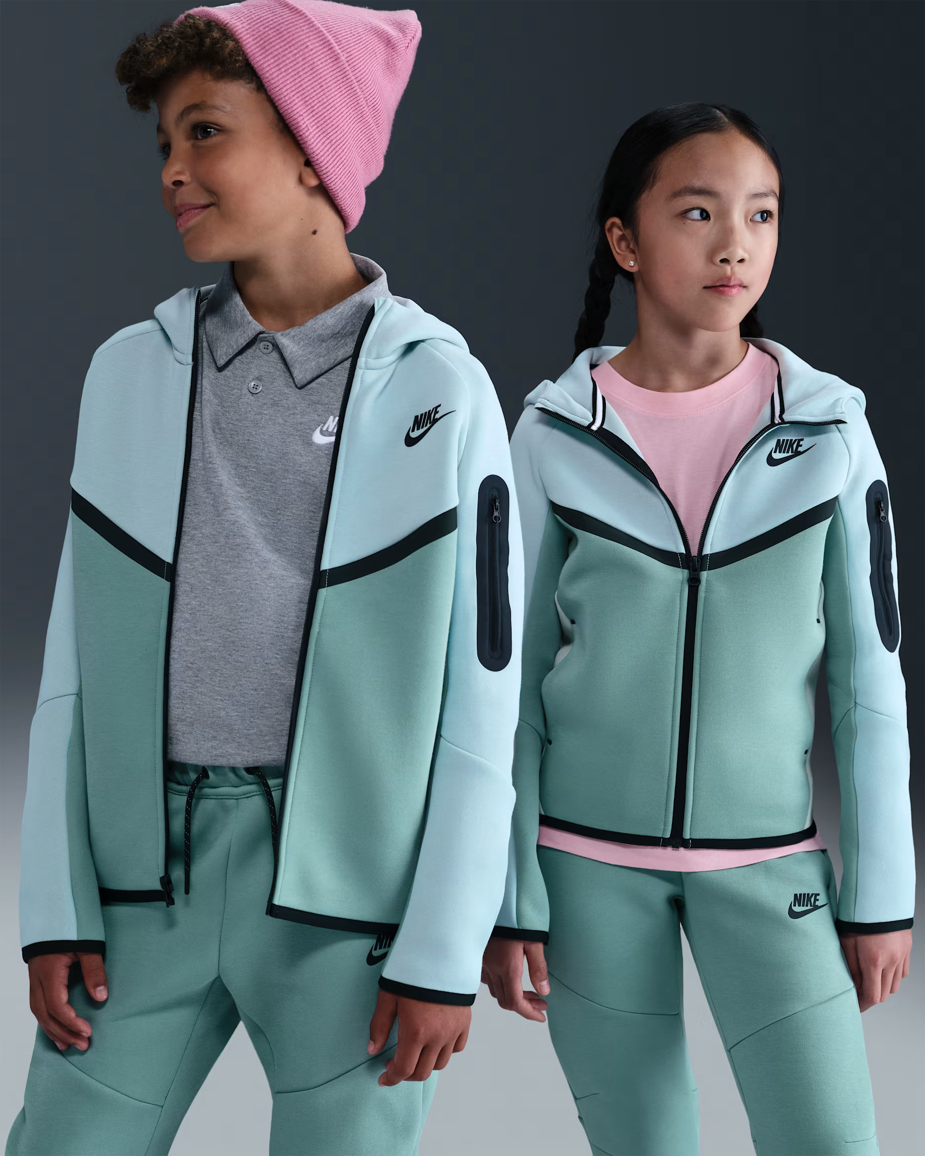 Nike Sportswear Tech Fleece Big Kids' Full-Zip Hoodie | Nike (US)