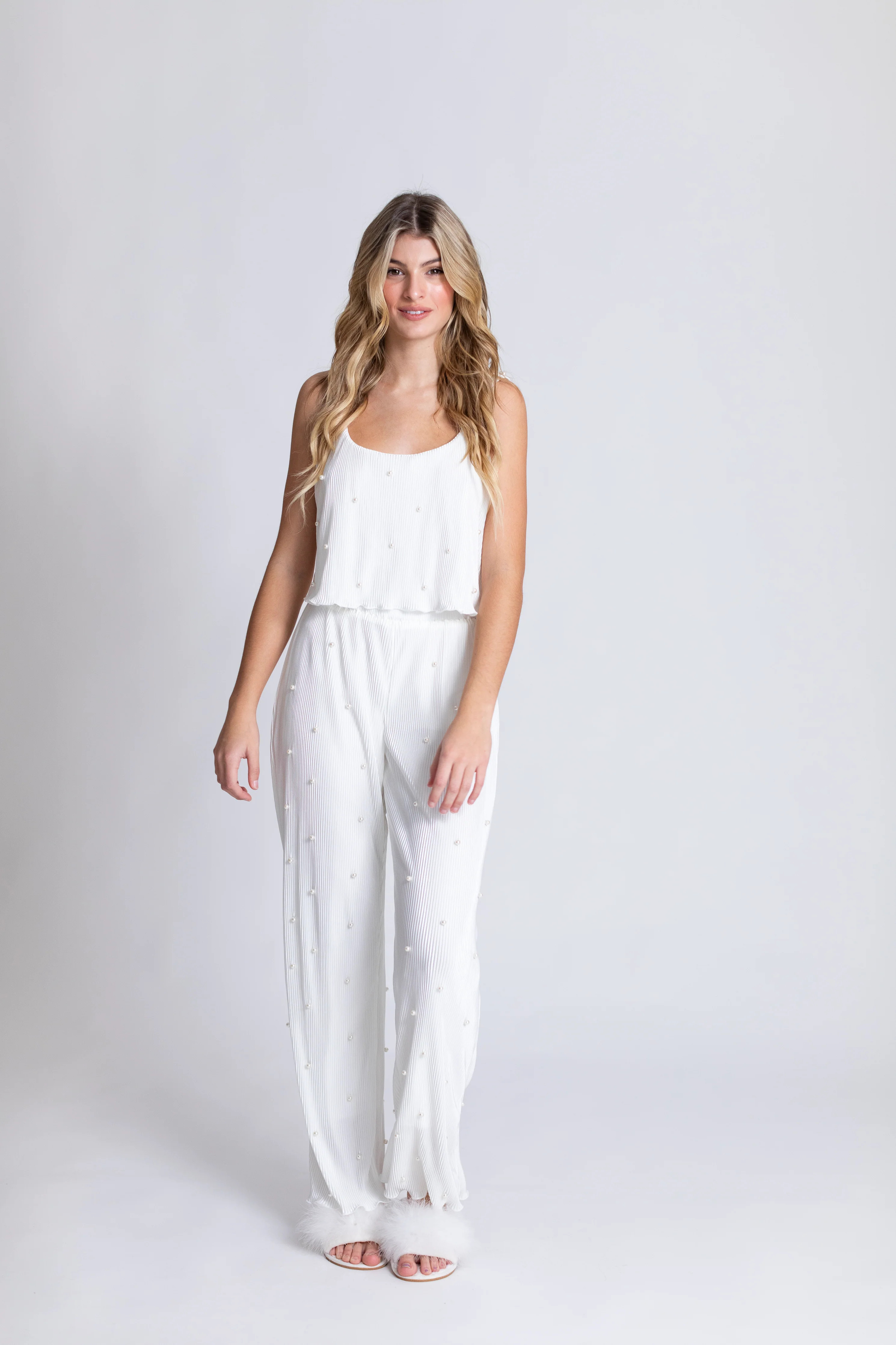 Payton Pearly Pant Bridal Set | waverles