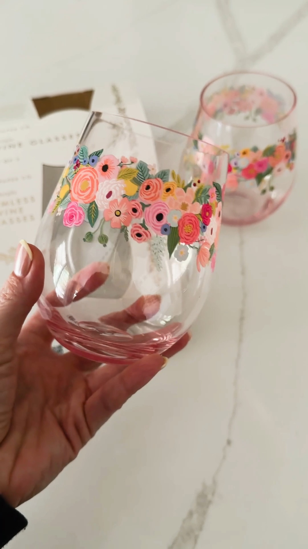 And if I told you these Rifle Paper acrylic wine glasses were actually Target, then what? 

#LTKHome #LTKMothersDay #LTKSeasonal