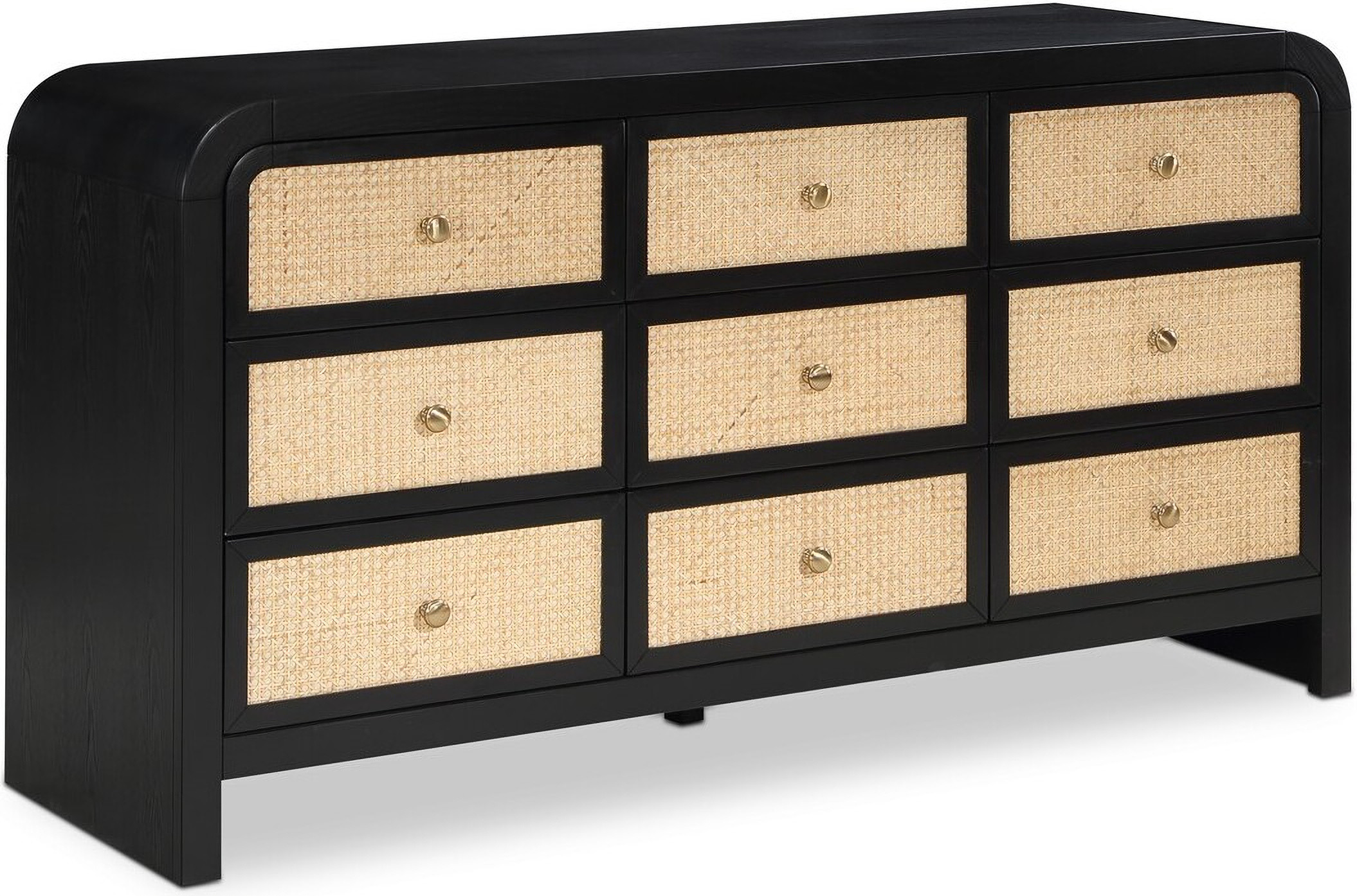 Siena Dresser In Black | 1stopbedrooms