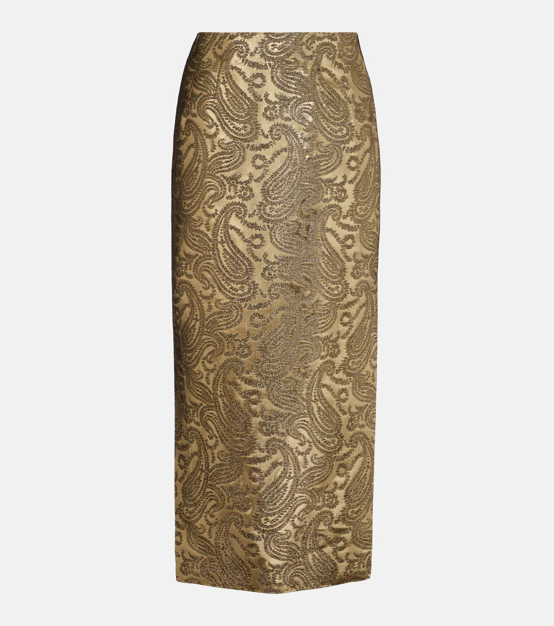 Paisley brocade midi skirt | Mytheresa (INTL)