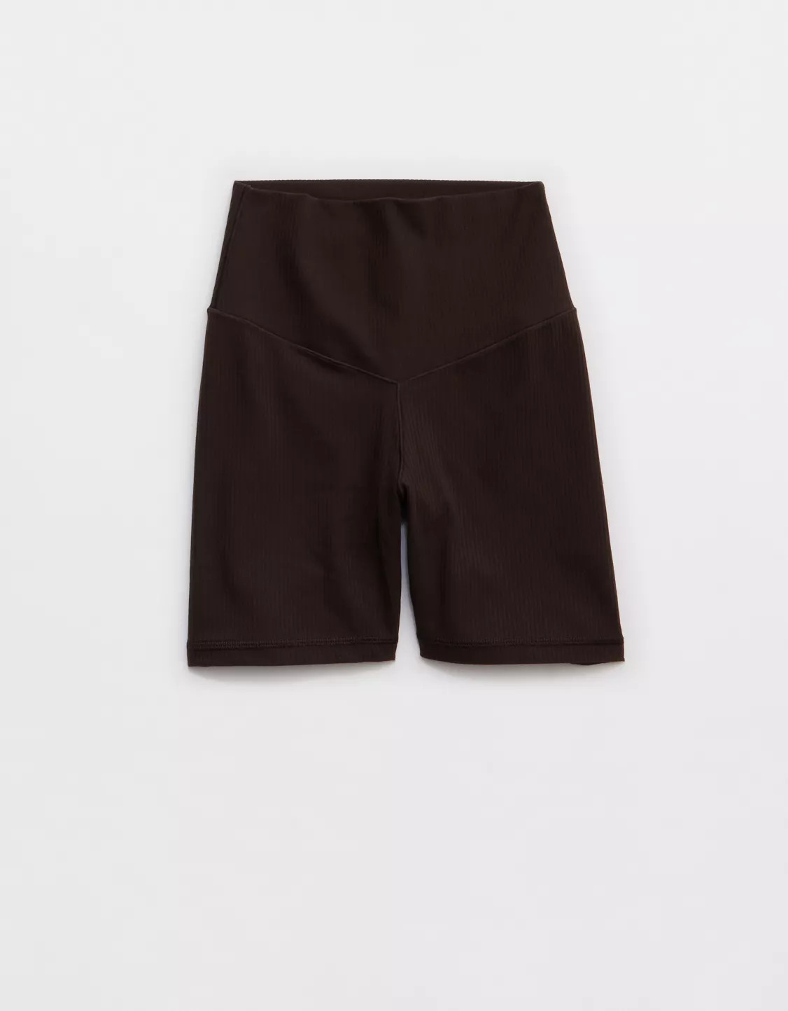 OFFLINE By Aerie Real Me XTRA Ribbed High Waisted 5" Bike Short | Aerie