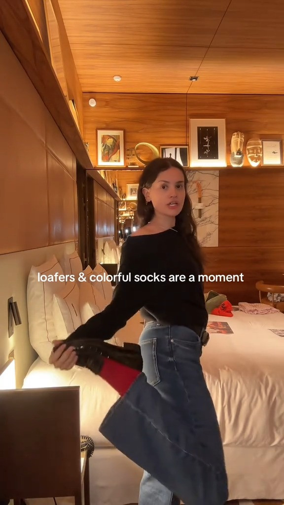 I can't get enough of these loafers they're so perfect. I love pairing with a colorful sock for a little pop  

 #LTKWatchNow #LTKStyleTip #LTKShoeCrush