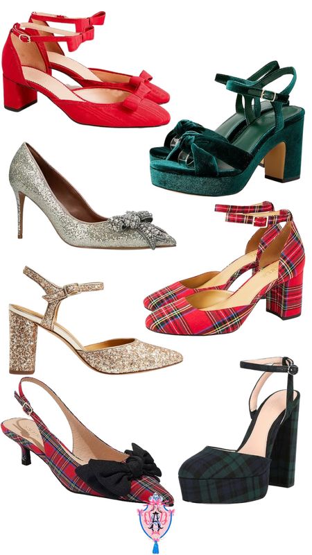 Holiday high heels | Christmas looks | tartan plaid | glitter | Christmas colors | holiday parties | women’s shoes 

#LTKHoliday #LTKSeasonal #LTKshoecrush