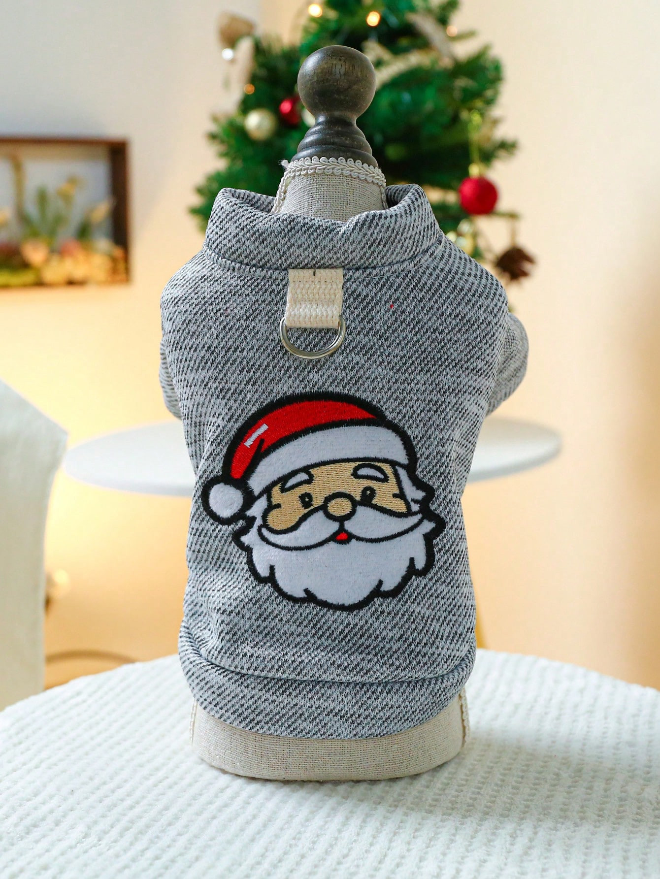 1pc Pet Costume Dog & Cat Santa Claws Two-legged Jumpsuit Hoodie | SHEIN