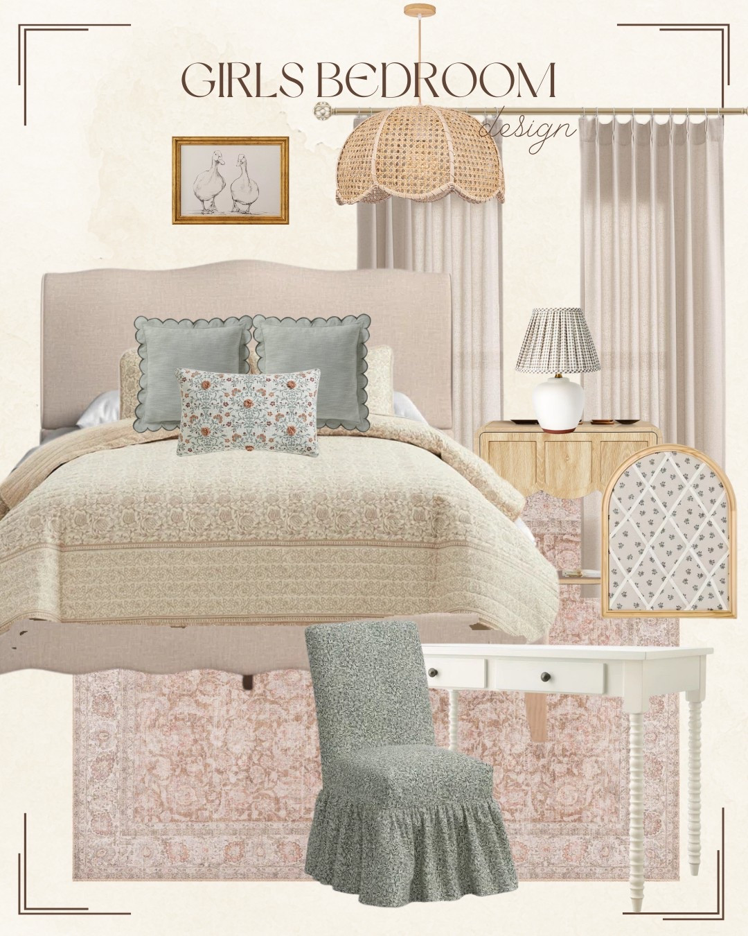 Girls bedroom design inspiration 

#LTKHome #LTKKids
