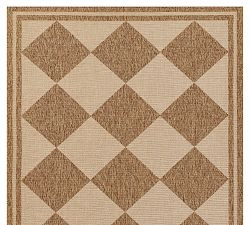 Erin Gates By Momeni Saybrook Diamond Outdoor Performance Rug | Pottery Barn (US)