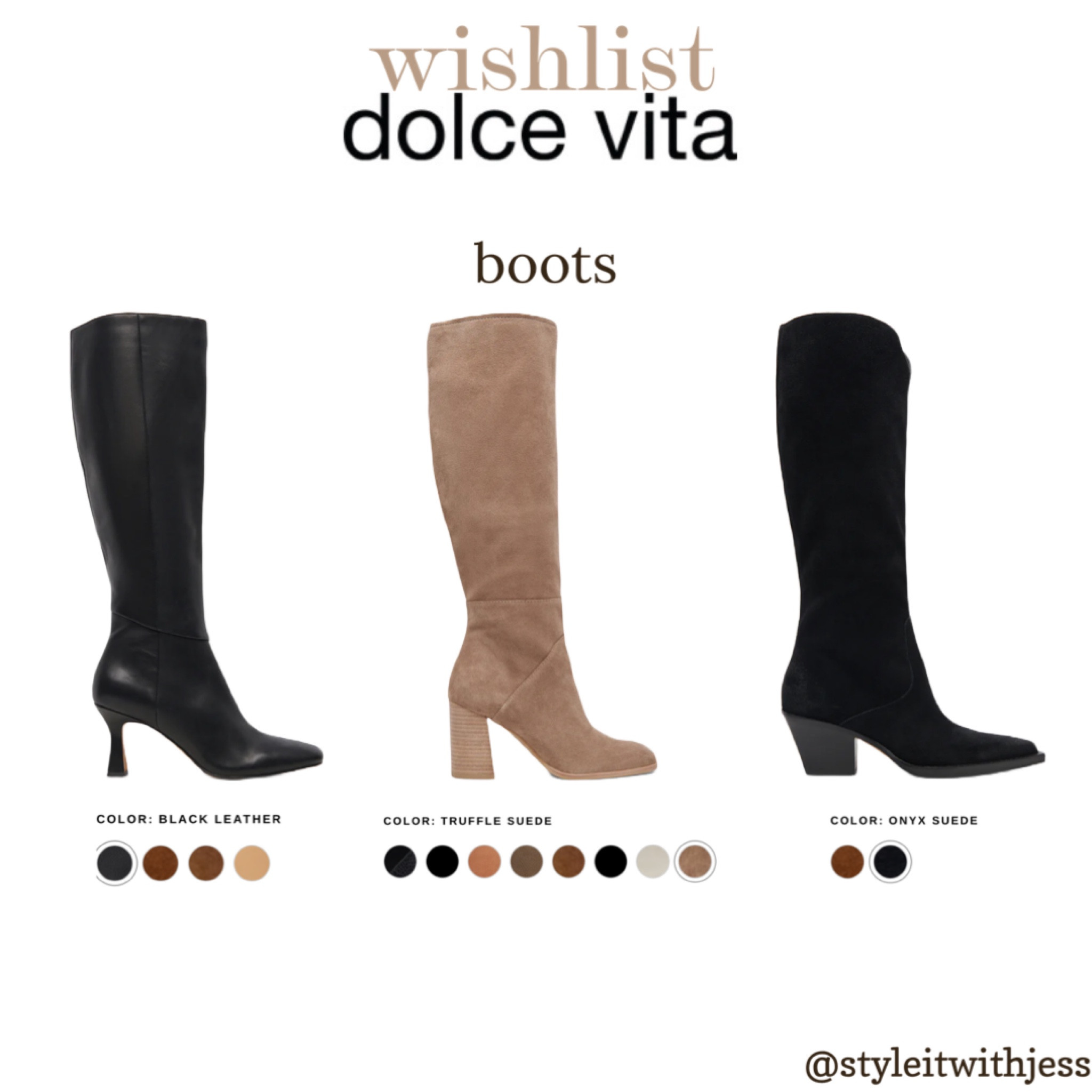 DOLCE VITA boots / best sellers 👢🖤

#LTKstyletip #LTKover40 #LTKSeasonal
