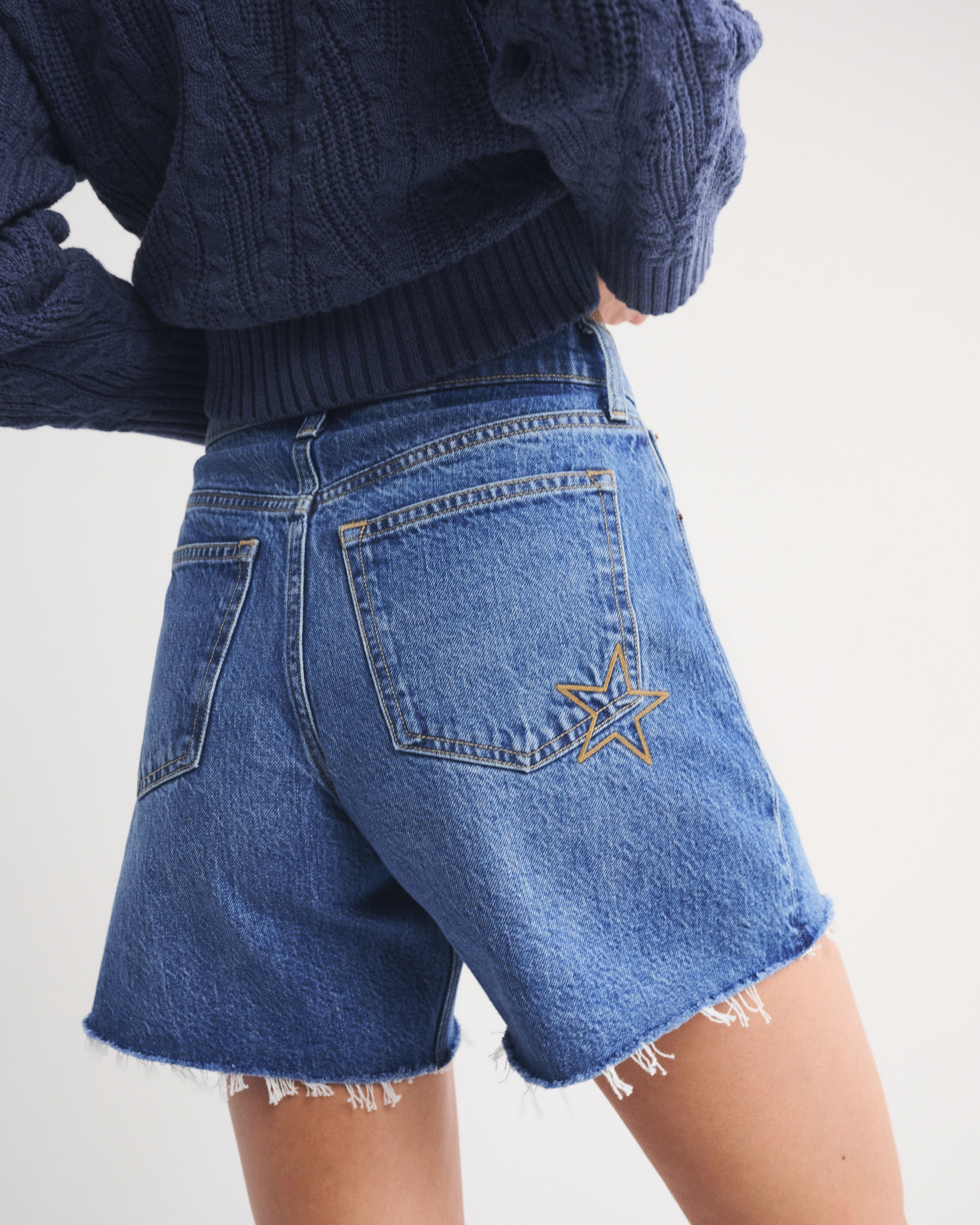 High Rise Loose Short | Abercrombie & Fitch (US)