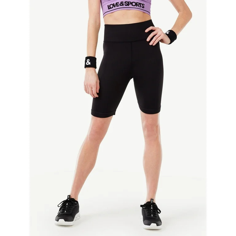 Love & Sports Women's Seamless Bike Shorts | Walmart (US)
