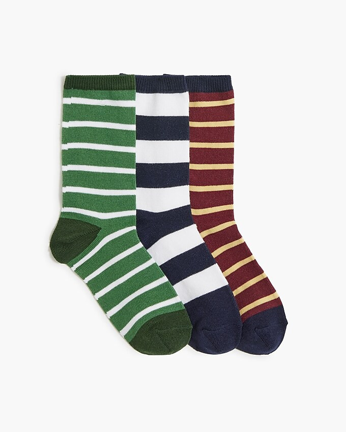 Boys' striped trouser socks pack | J.Crew Factory