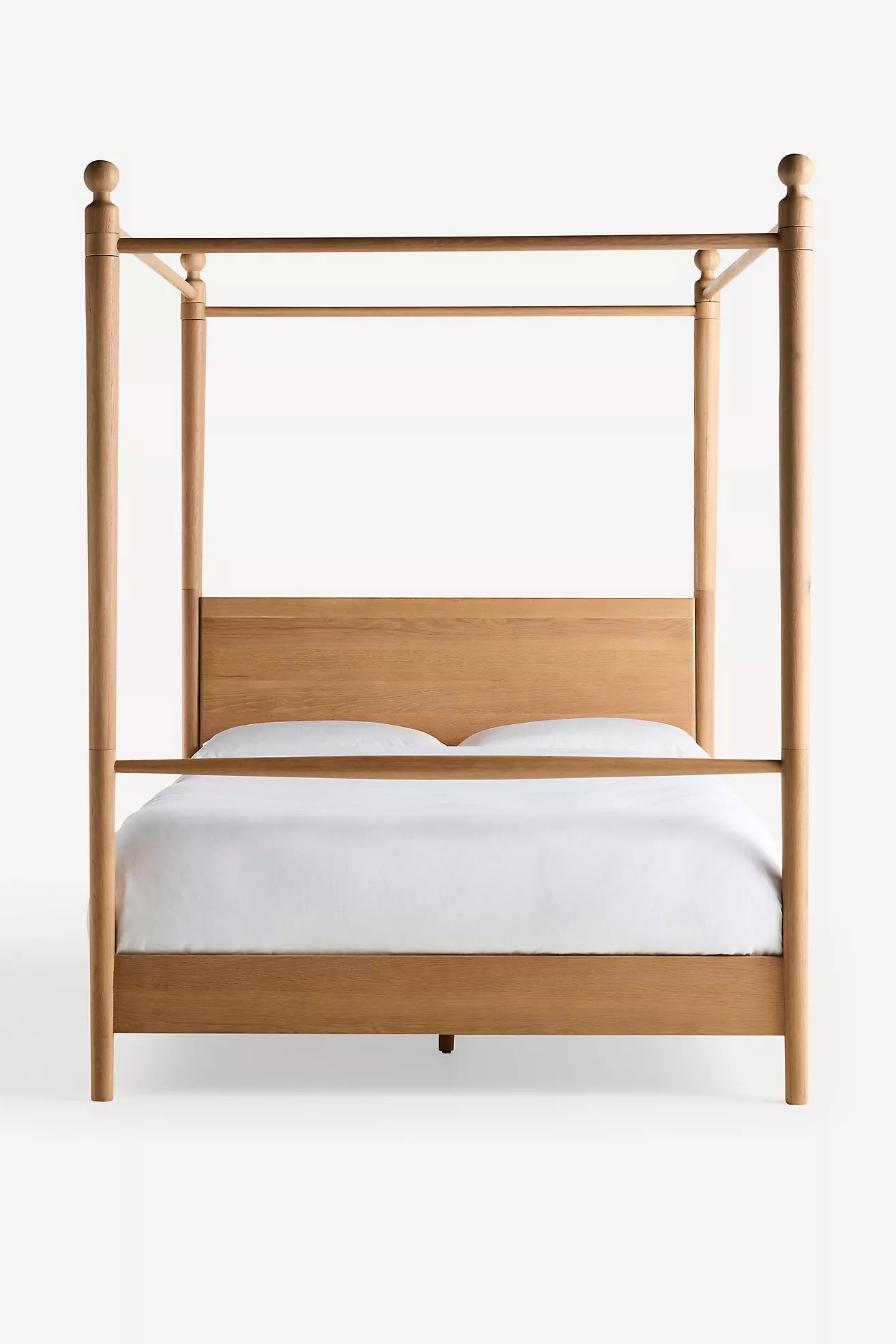 Roma Wood Canopy Bed | Anthropologie (US)