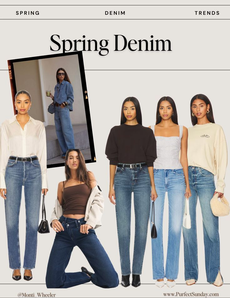 Spring Denim Trends 

 #LTKgrwm #LTKootd #LTKmomlife