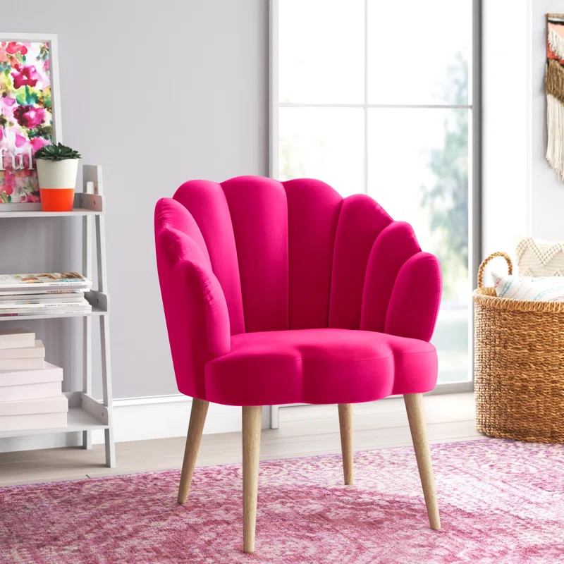 Lilly 26.4'' Wide Velvet Armchair | Wayfair North America