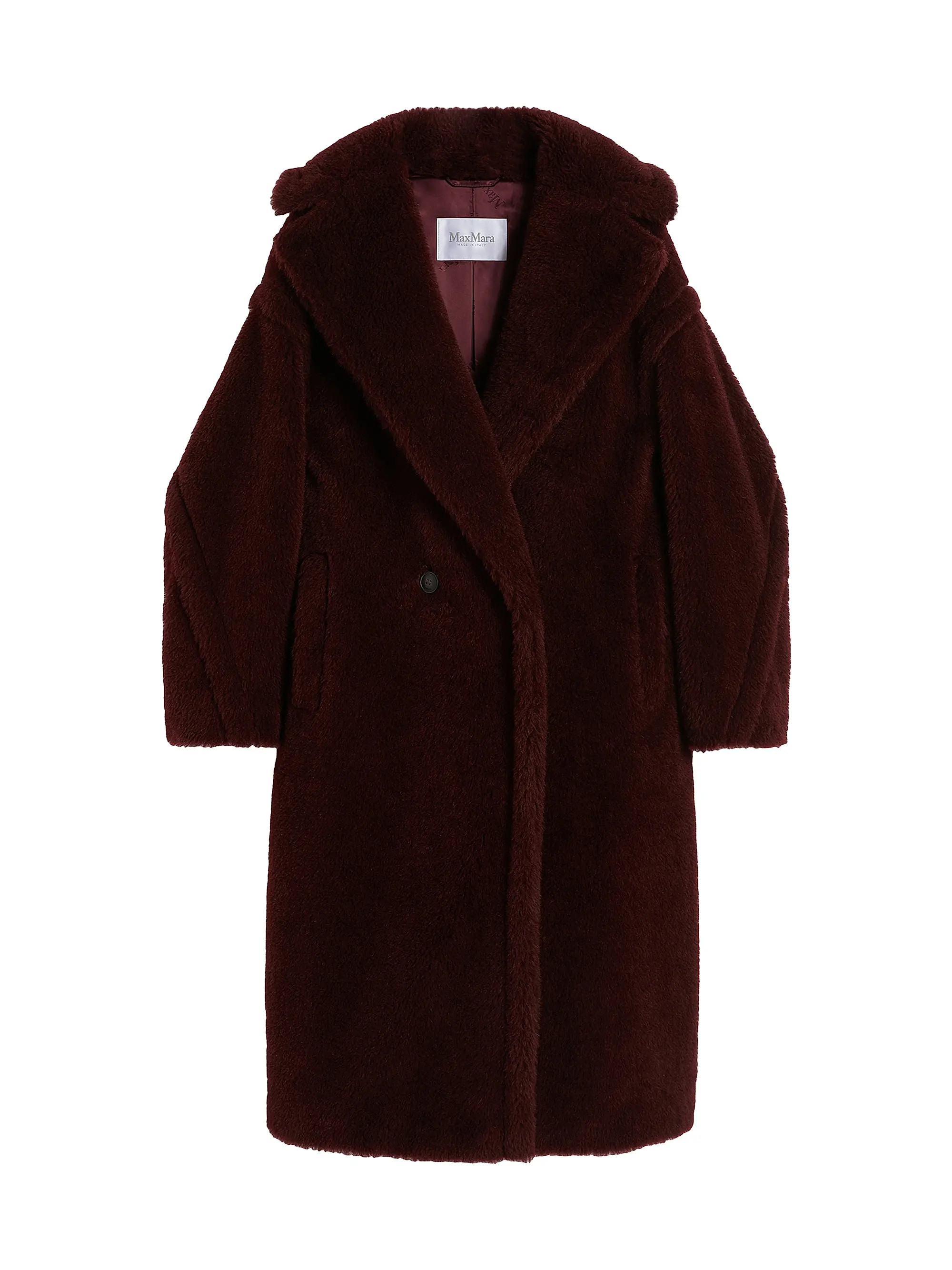 Teddy Bear Icon Coat in Alpaca and Wool | Saks Fifth Avenue