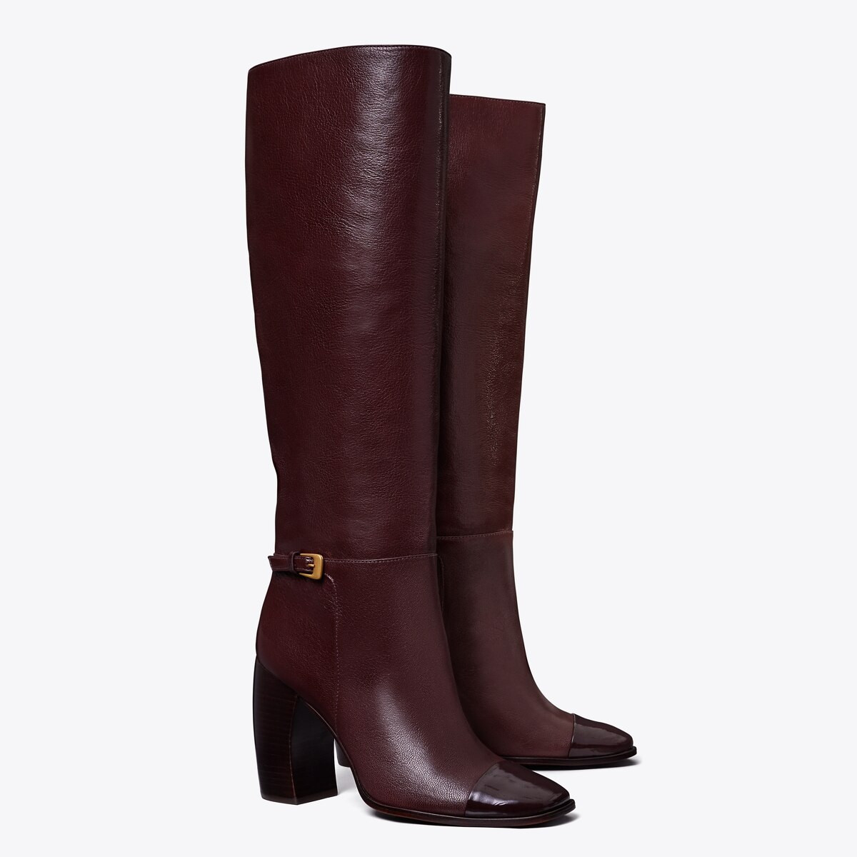 Banana Heel Buckle Boot: Women's Designer Boots | Tory Burch | Tory Burch (US)