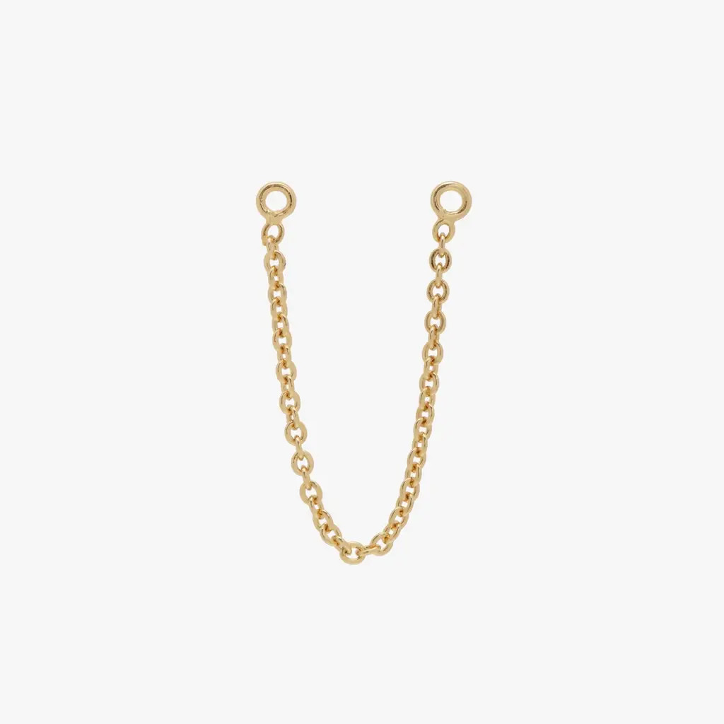 Gold Connector Chain | Studs