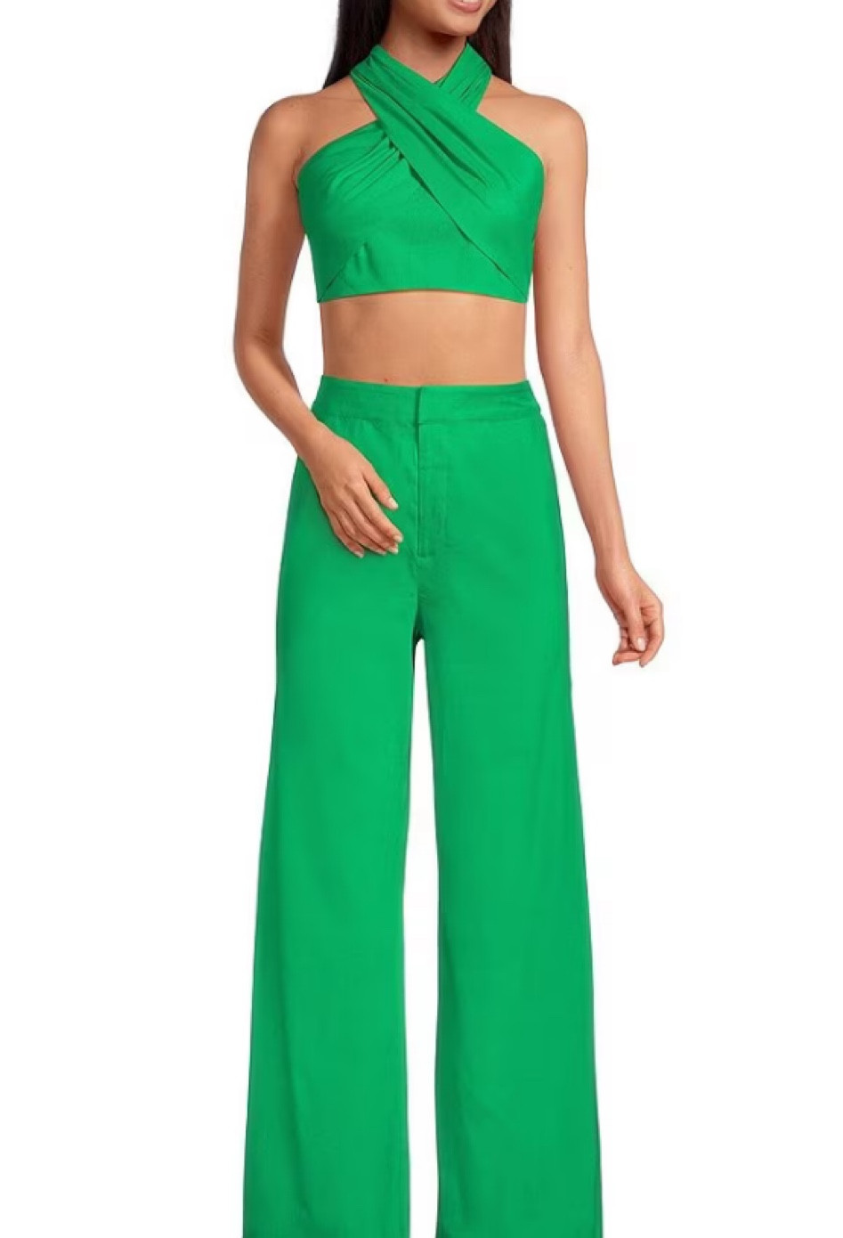 Green linen wide leg pants and crop set


#LTKunder100 #LTKFind #LTKSeasonal